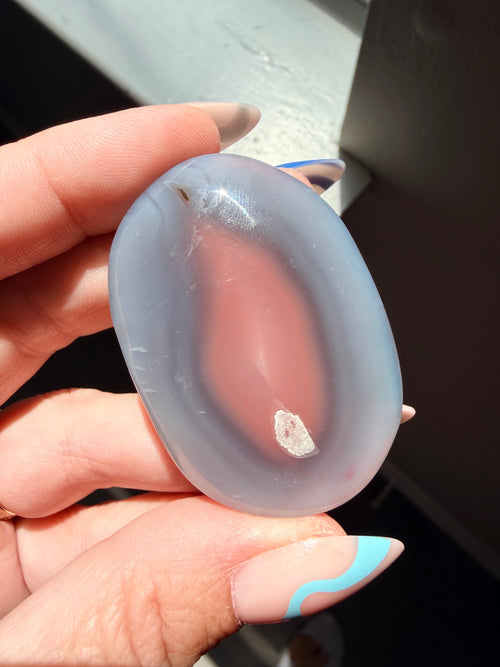 Beautiful Swazi Agate Palm Stone | Unique Earth-Toned Crystal for Meditation & Healing