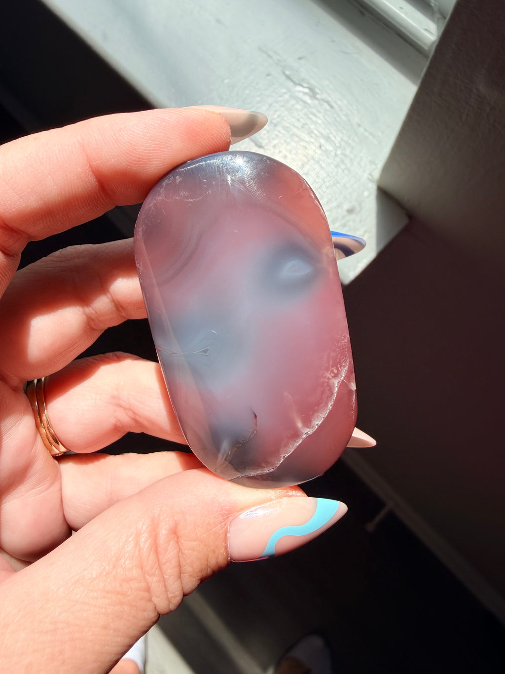 Beautiful Swazi Agate Palm Stone | Unique Earth-Toned Crystal for Meditation & Healing