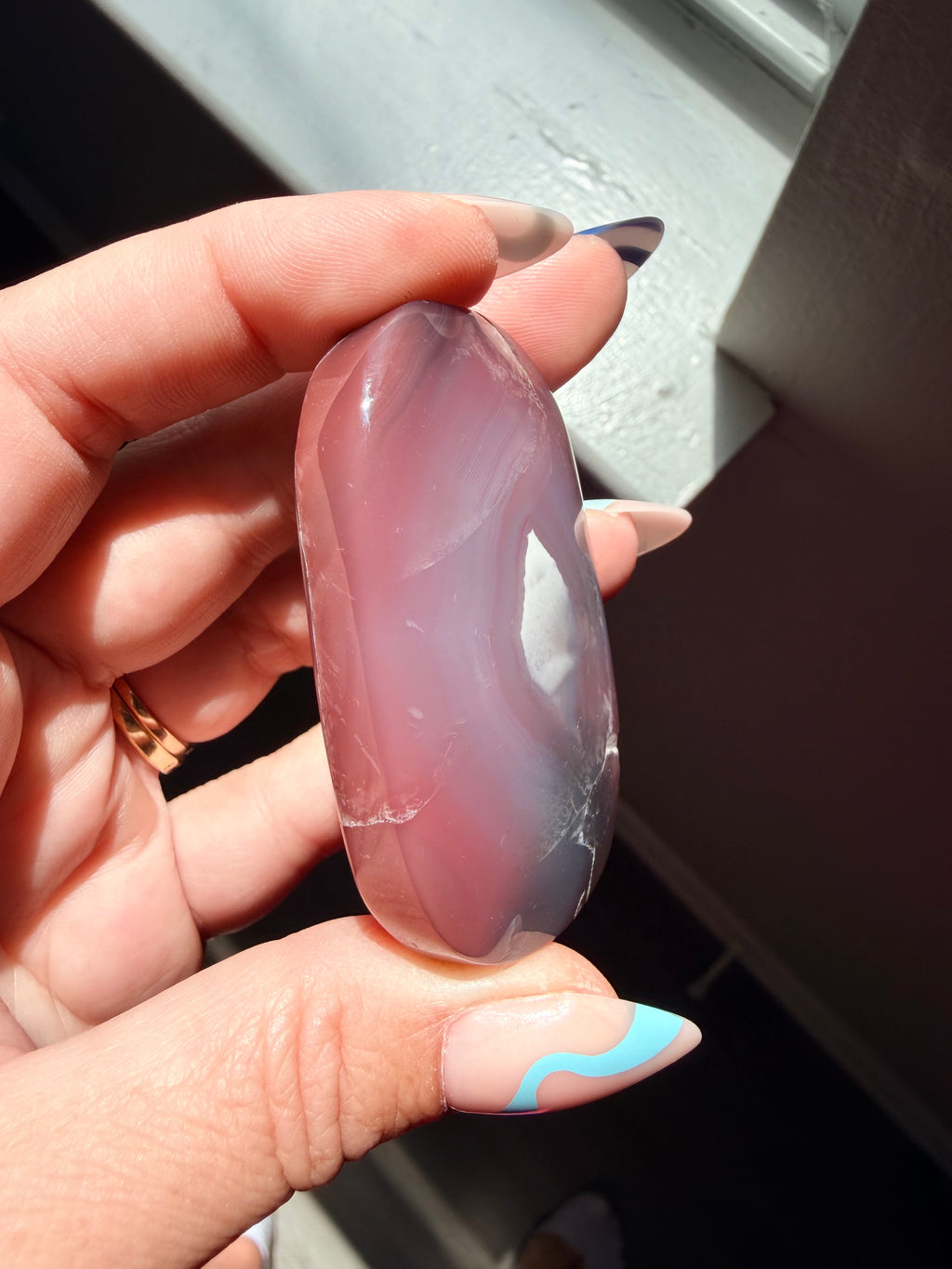 Beautiful Swazi Agate Palm Stone | Unique Earth-Toned Crystal for Meditation & Healing