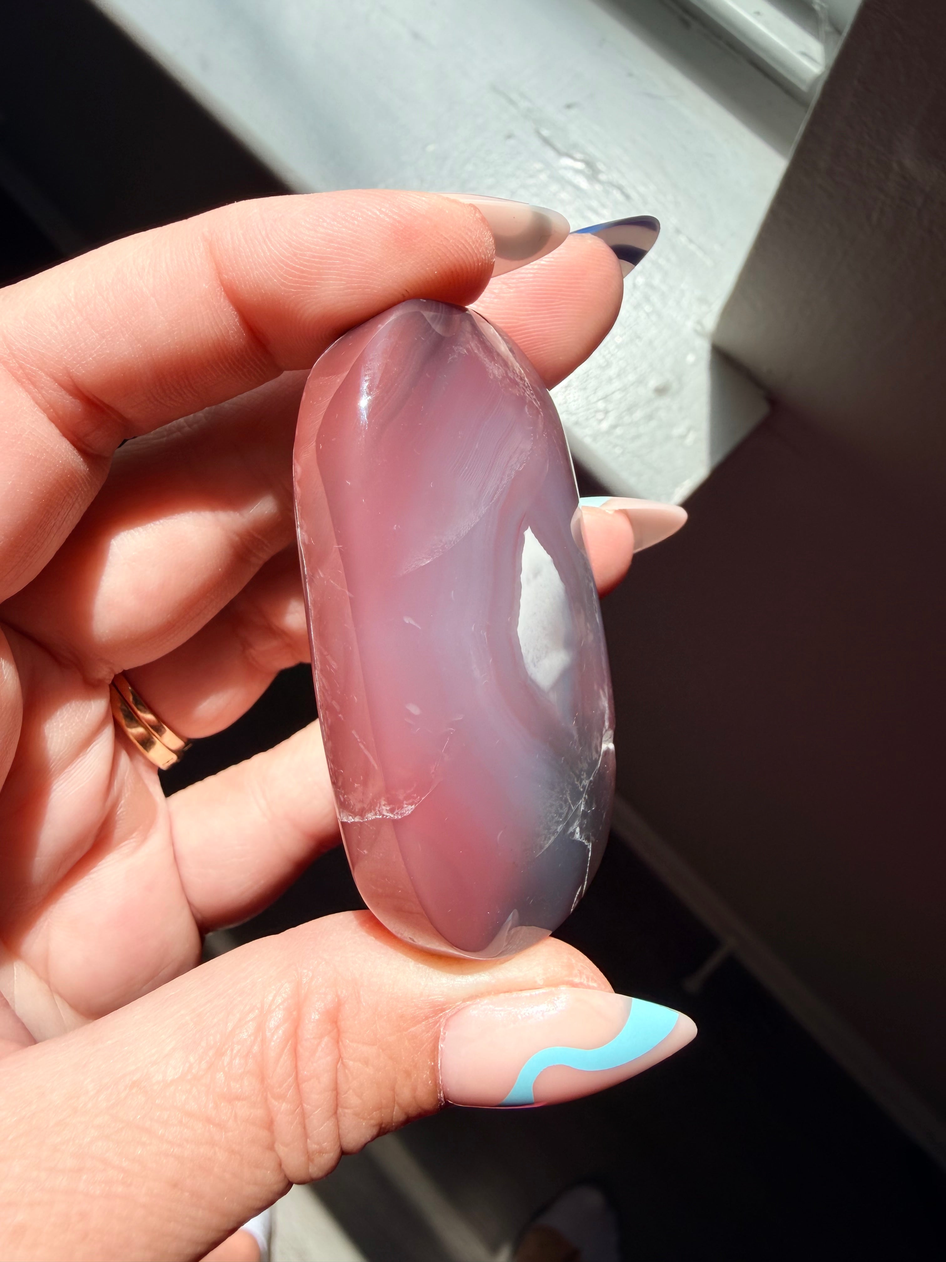 Beautiful Swazi Agate Palm Stone | Unique Earth-Toned Crystal for Meditation & Healing