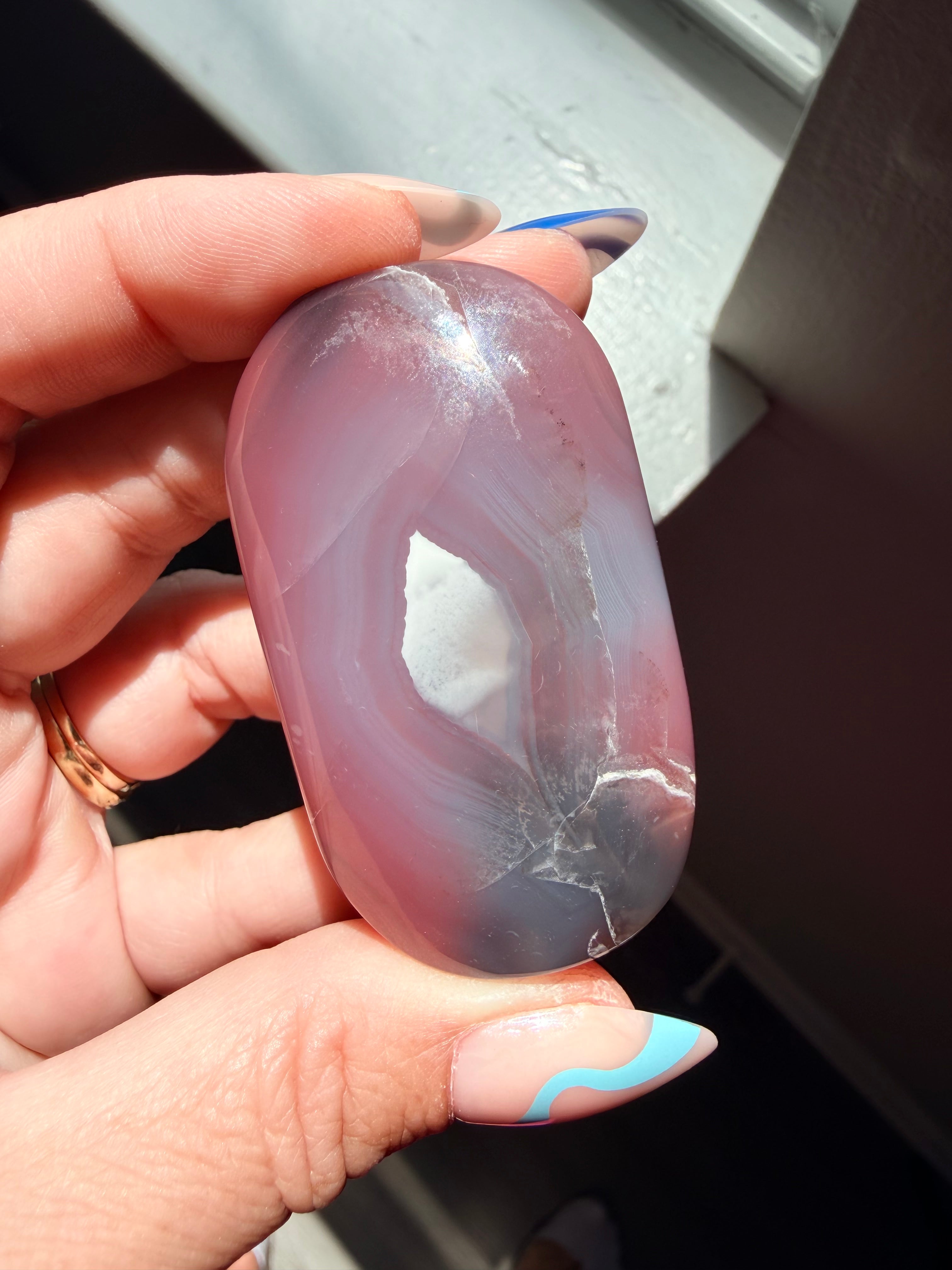 Beautiful Swazi Agate Palm Stone | Unique Earth-Toned Crystal for Meditation & Healing