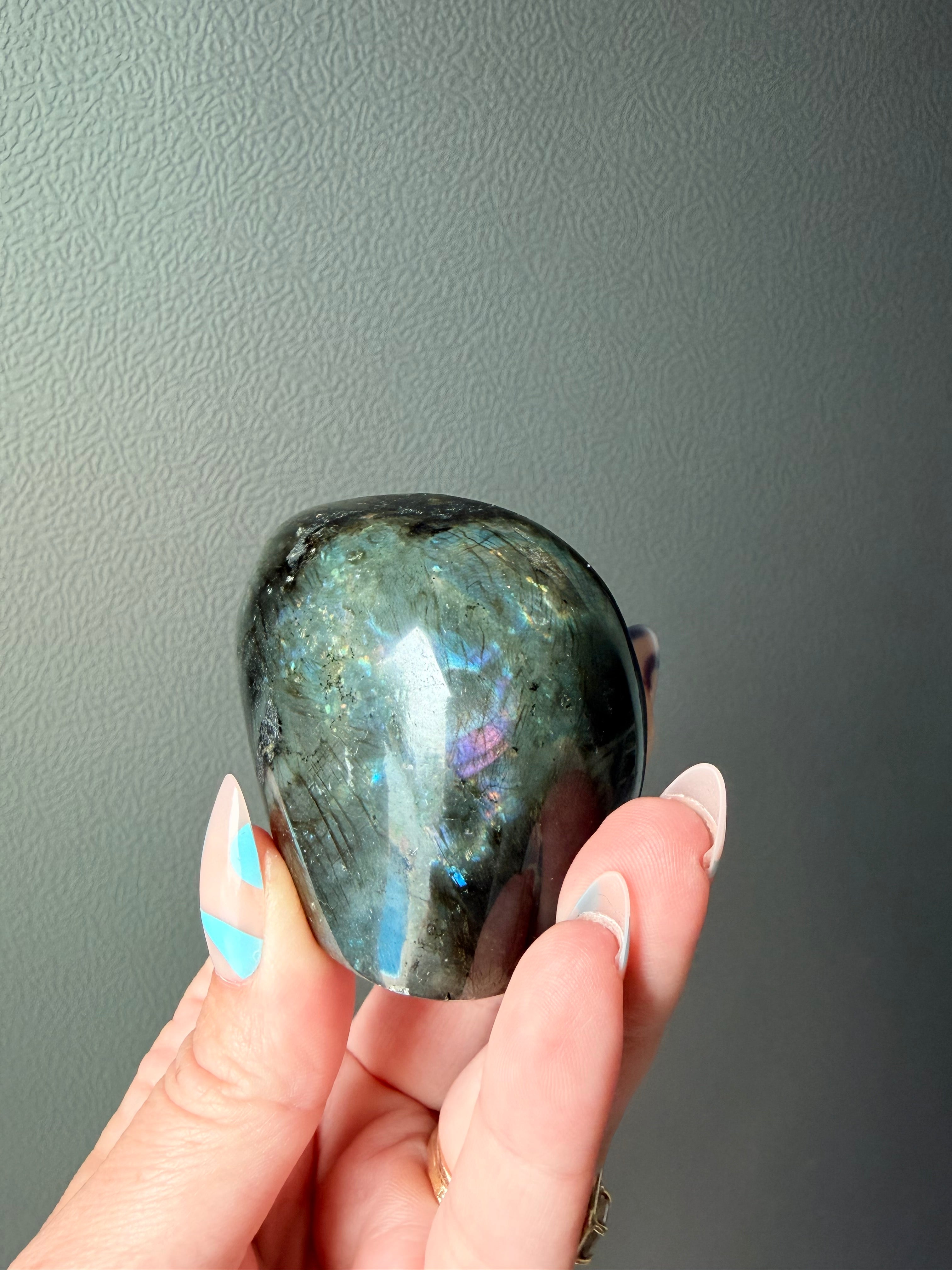 Stunning Flashy Labradorite Freeform | High Flash Natural Crystal Display Stone | Home Decor