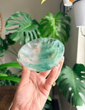 Vibrant Natural Fluorite Bowl | Gorgeous Teal Green Crystal | Home Décor & Altar