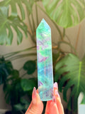 Rainbow Fluorite Pencil Tower