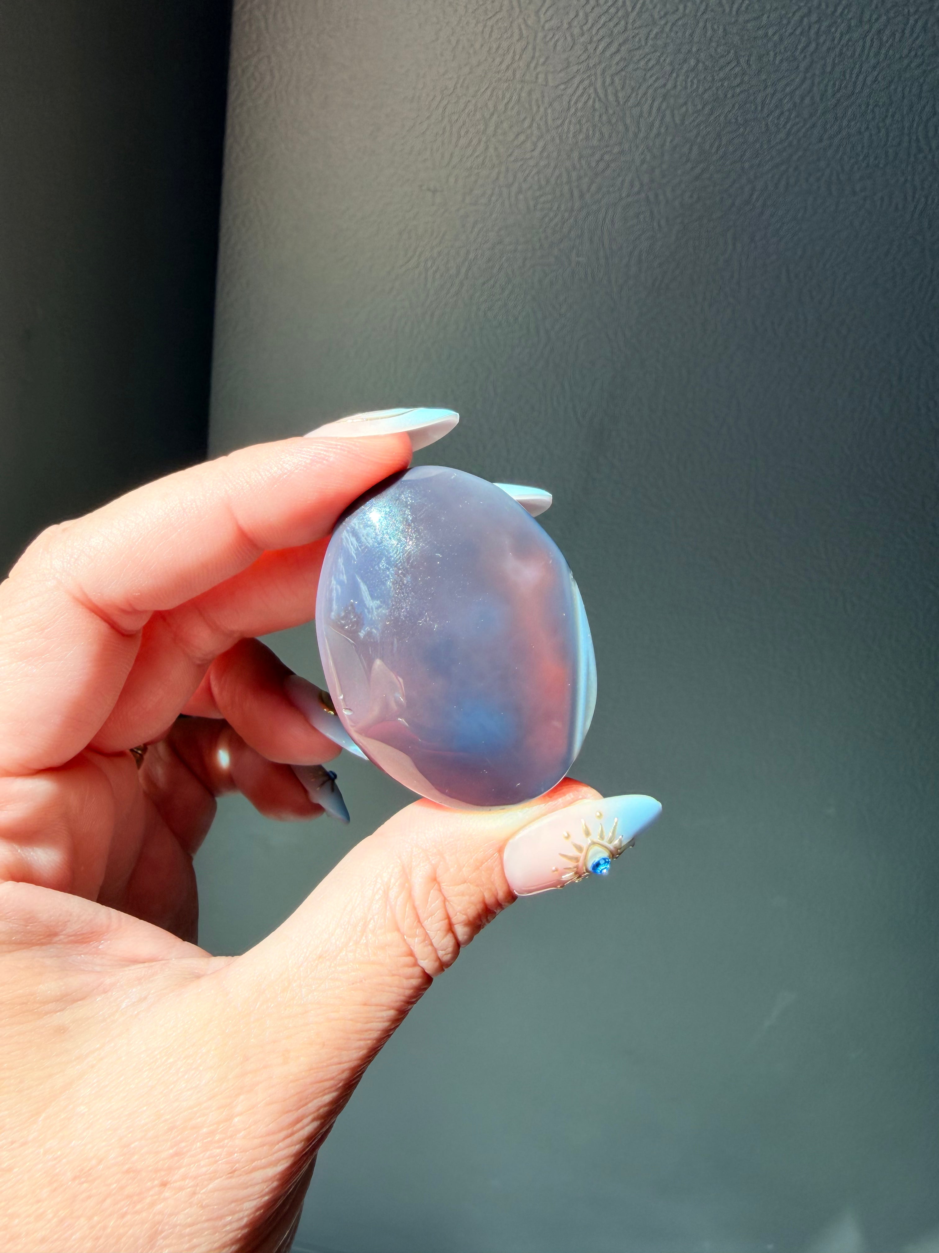 Swazi Agate Palm Stone