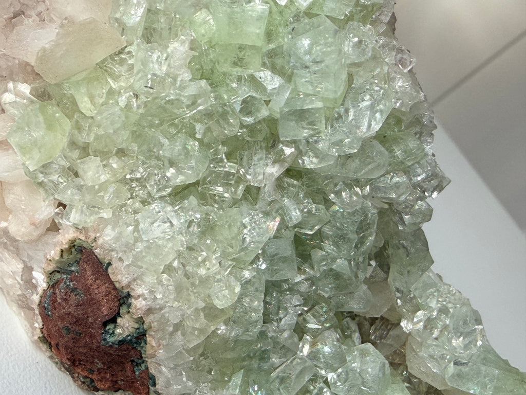 Raw Green Apophyllite Specimen
