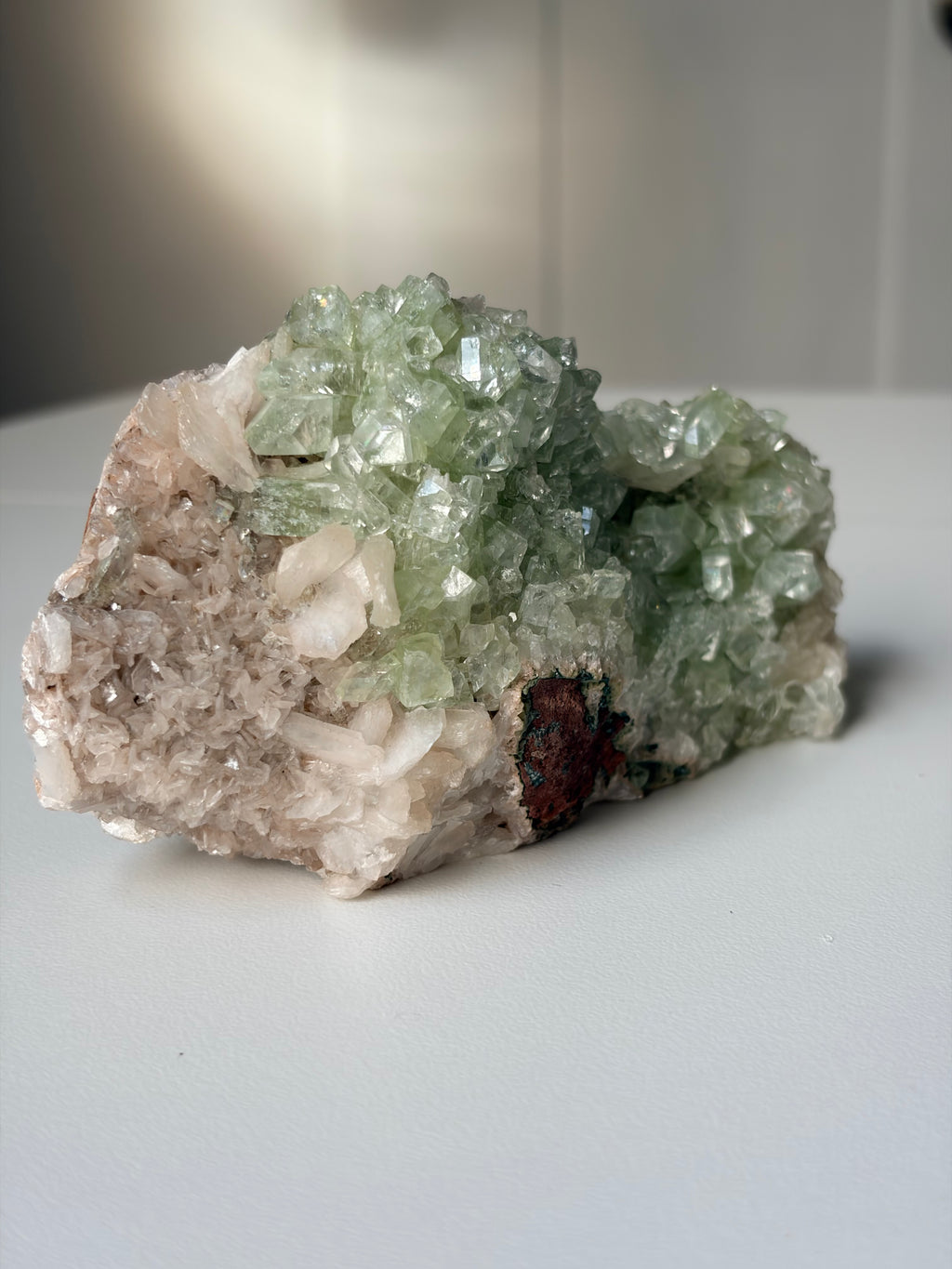 Raw Green Apophyllite Specimen