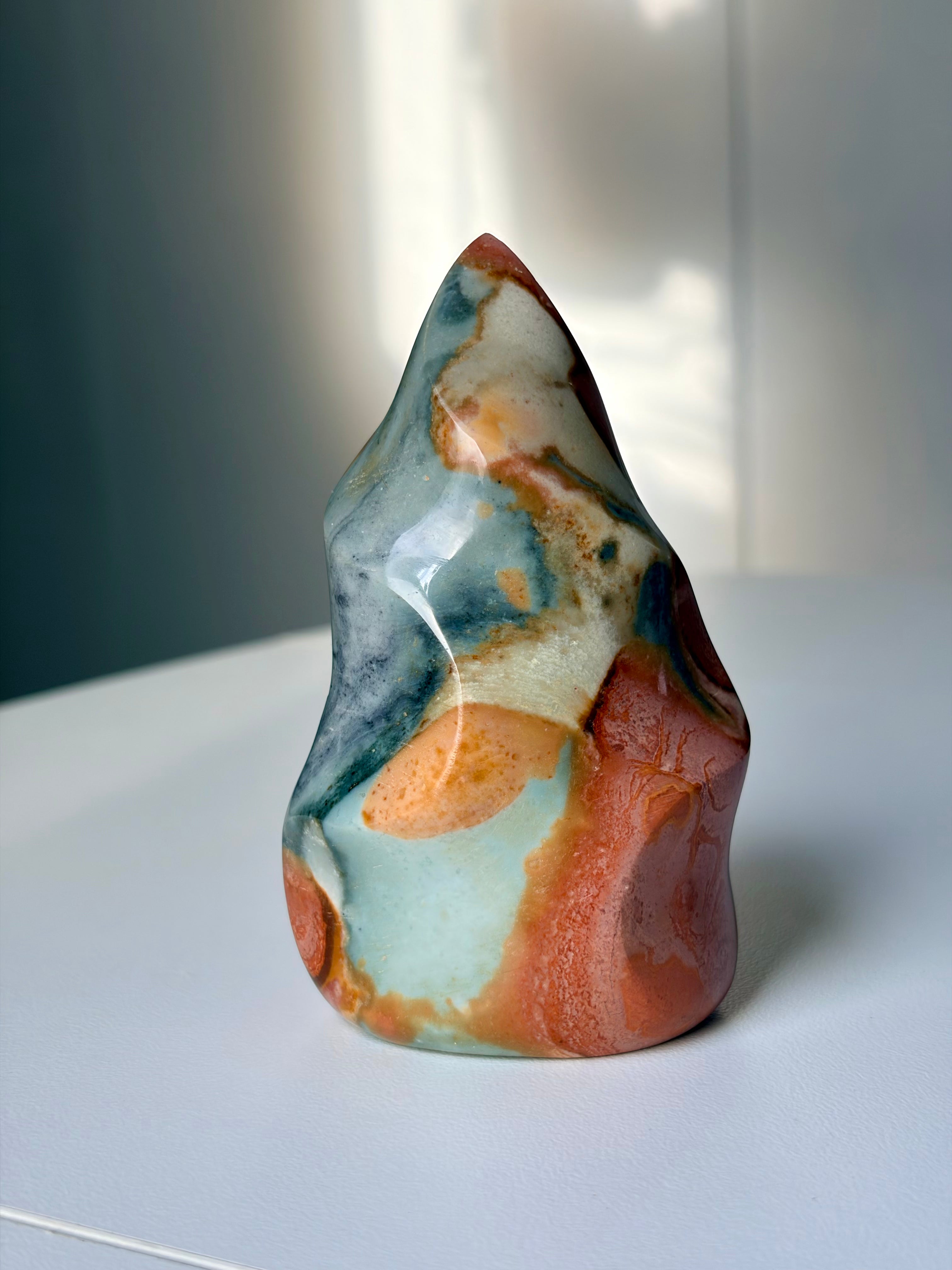 Polychrome Jasper Flame
