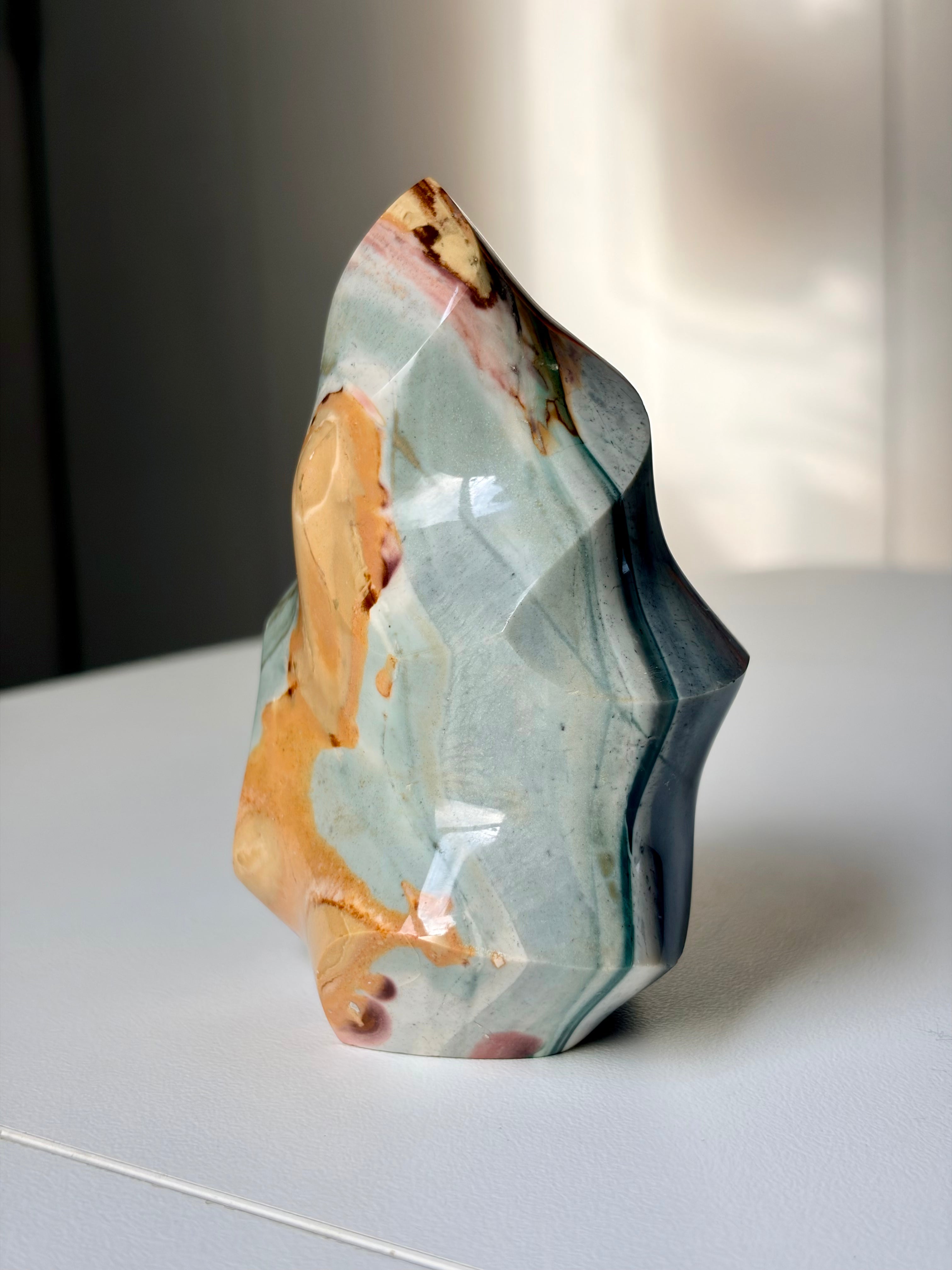 Polychrome Jasper Flame