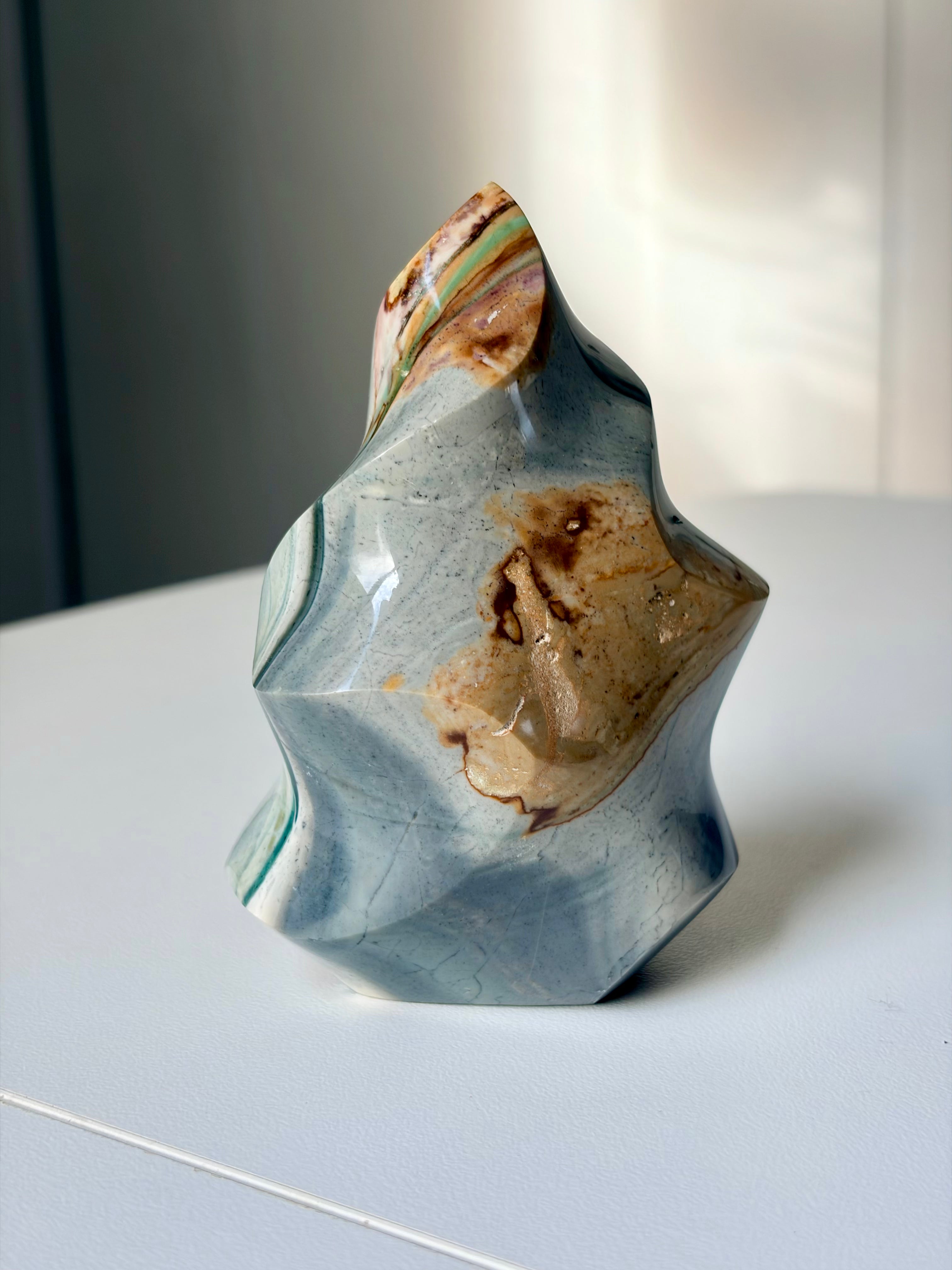 Polychrome Jasper Flame