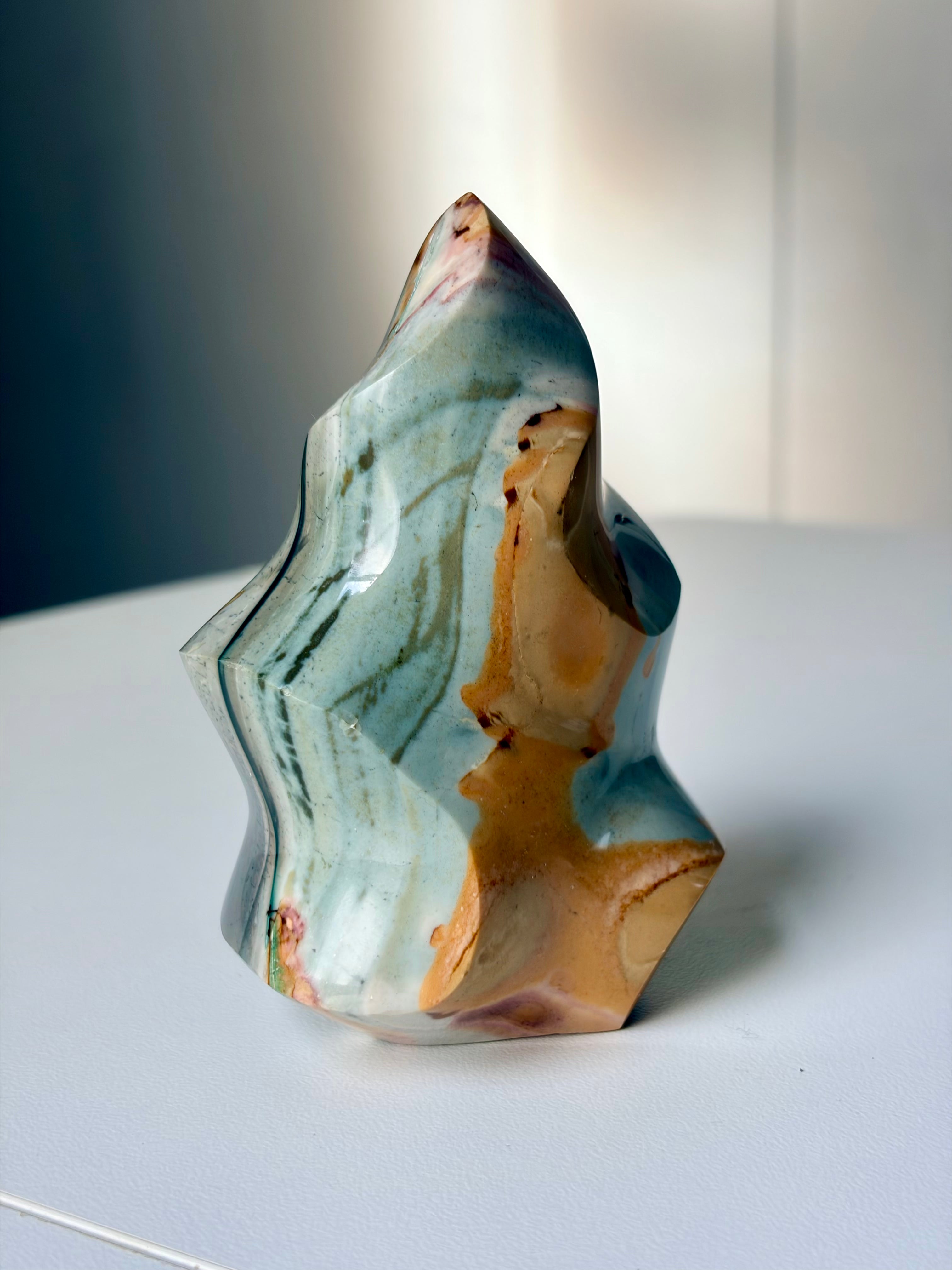Polychrome Jasper Flame
