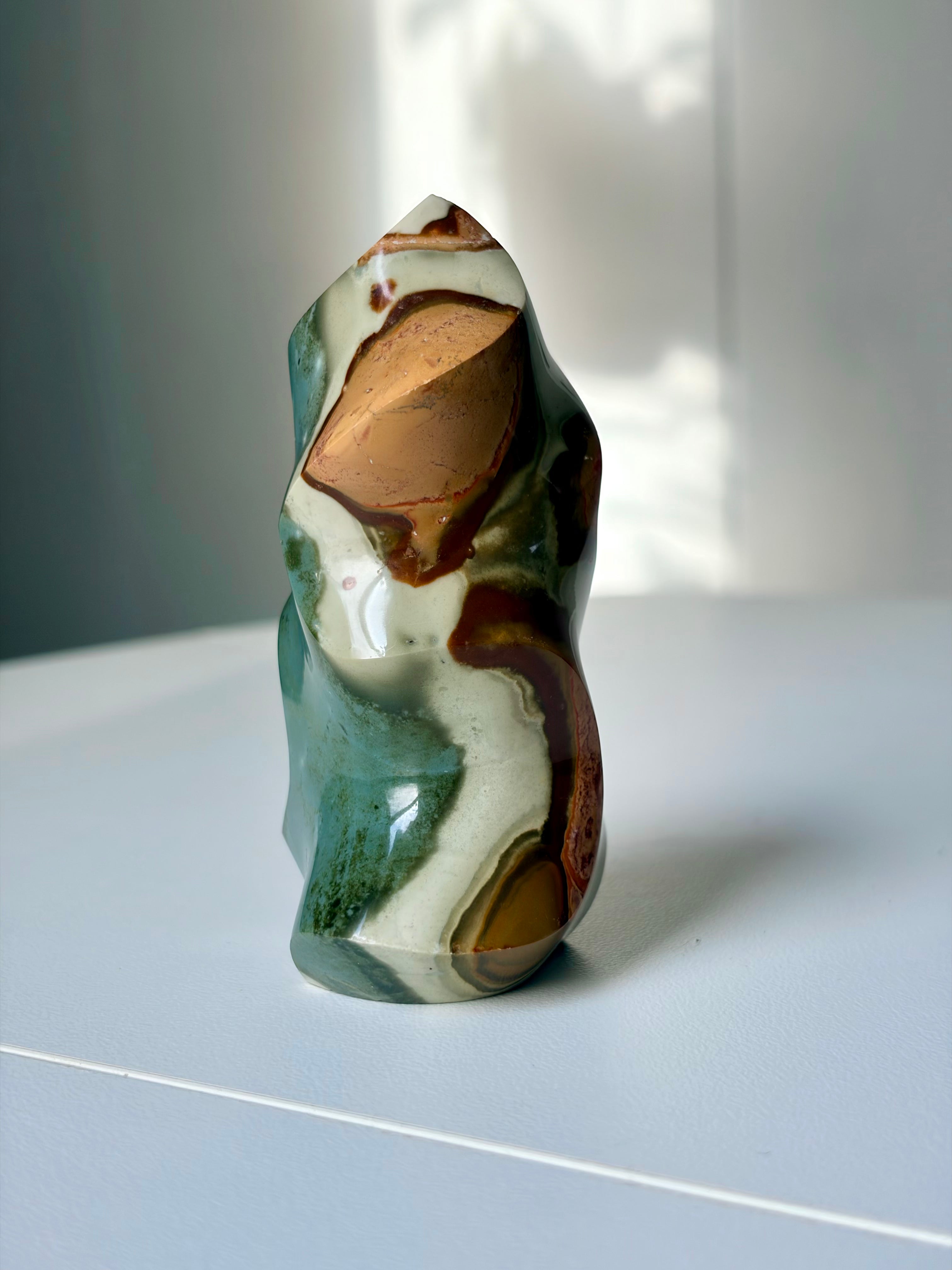 Polychrome Jasper Flame