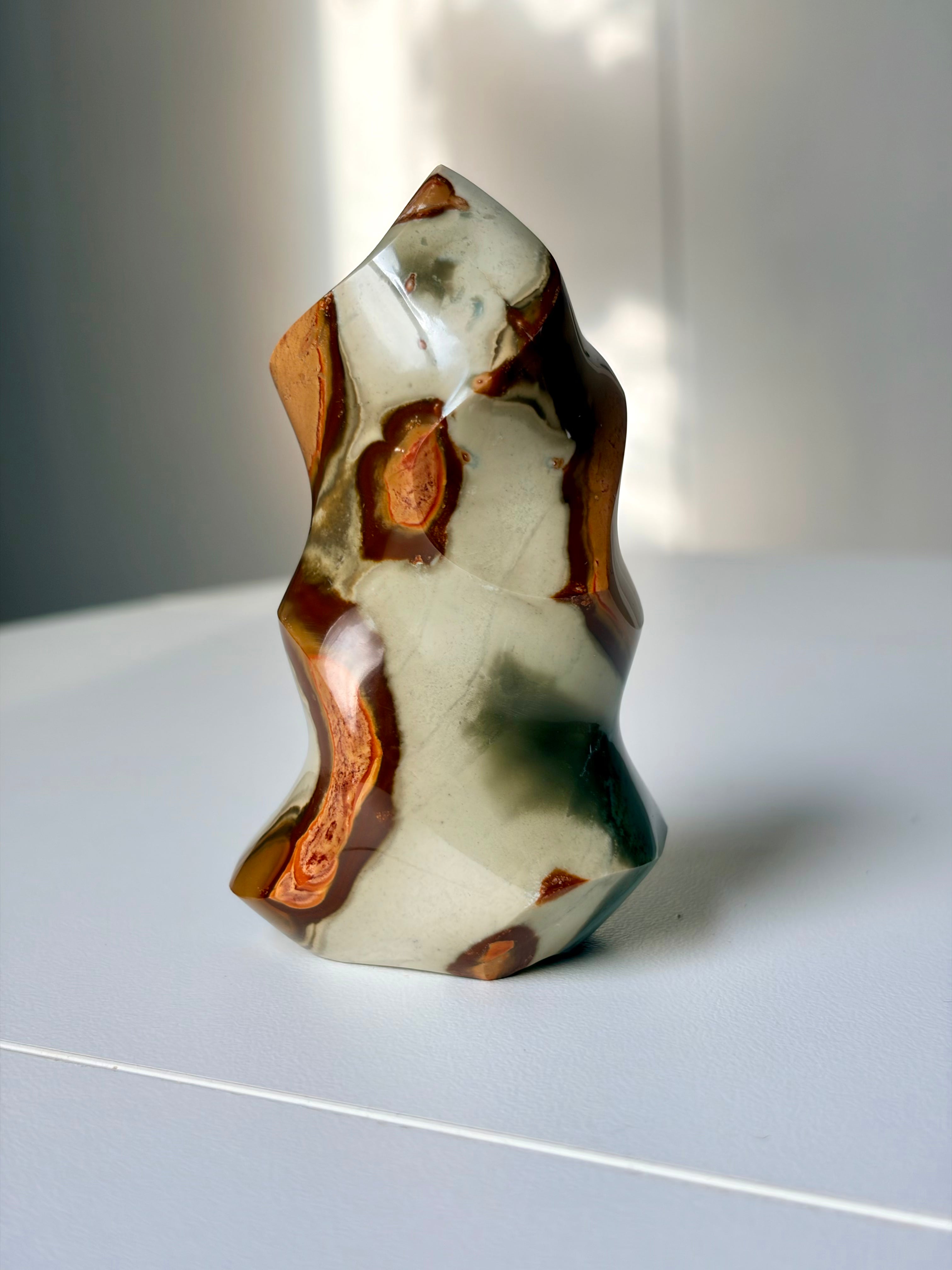 Polychrome Jasper Flame