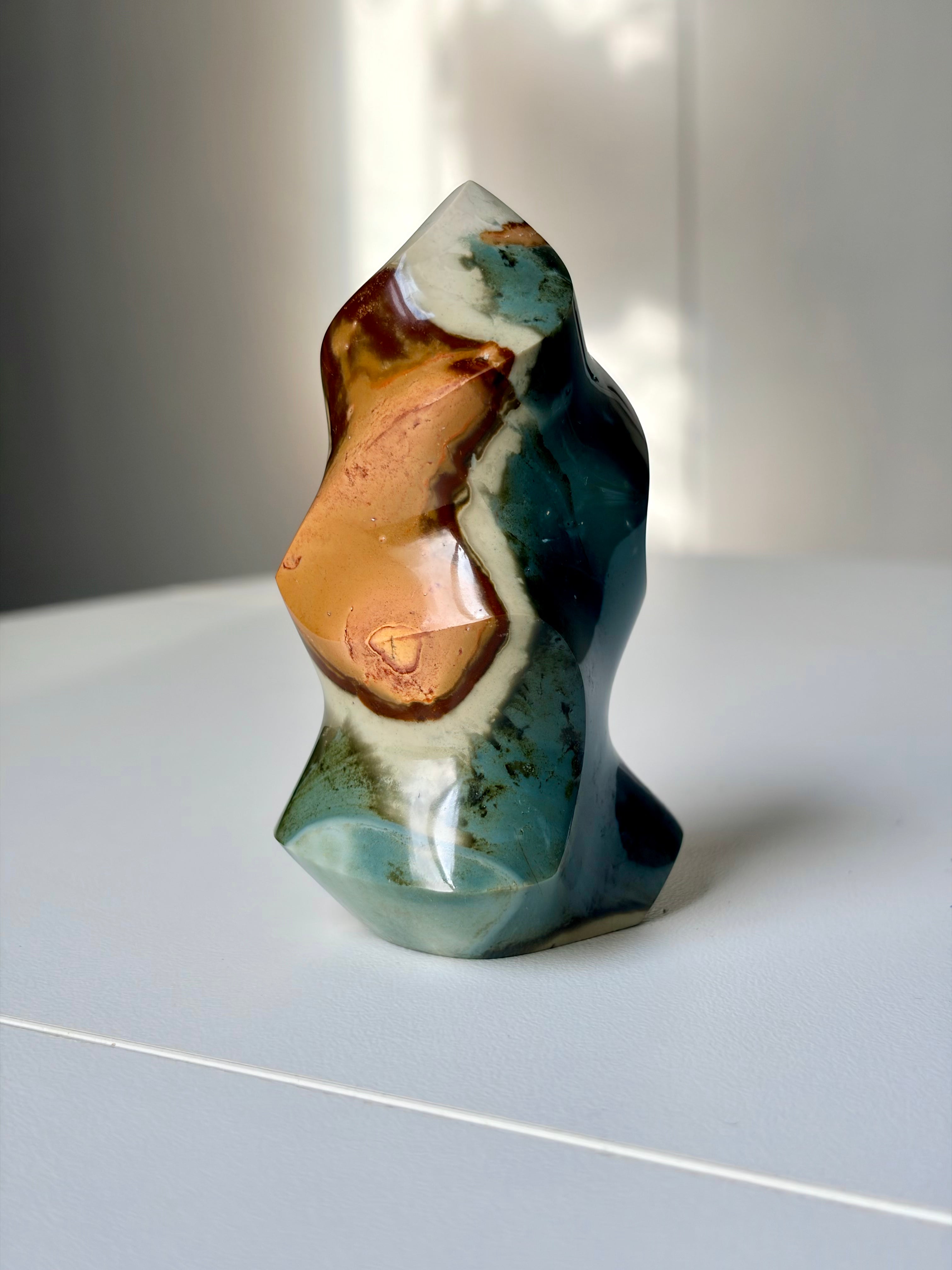 Polychrome Jasper Flame