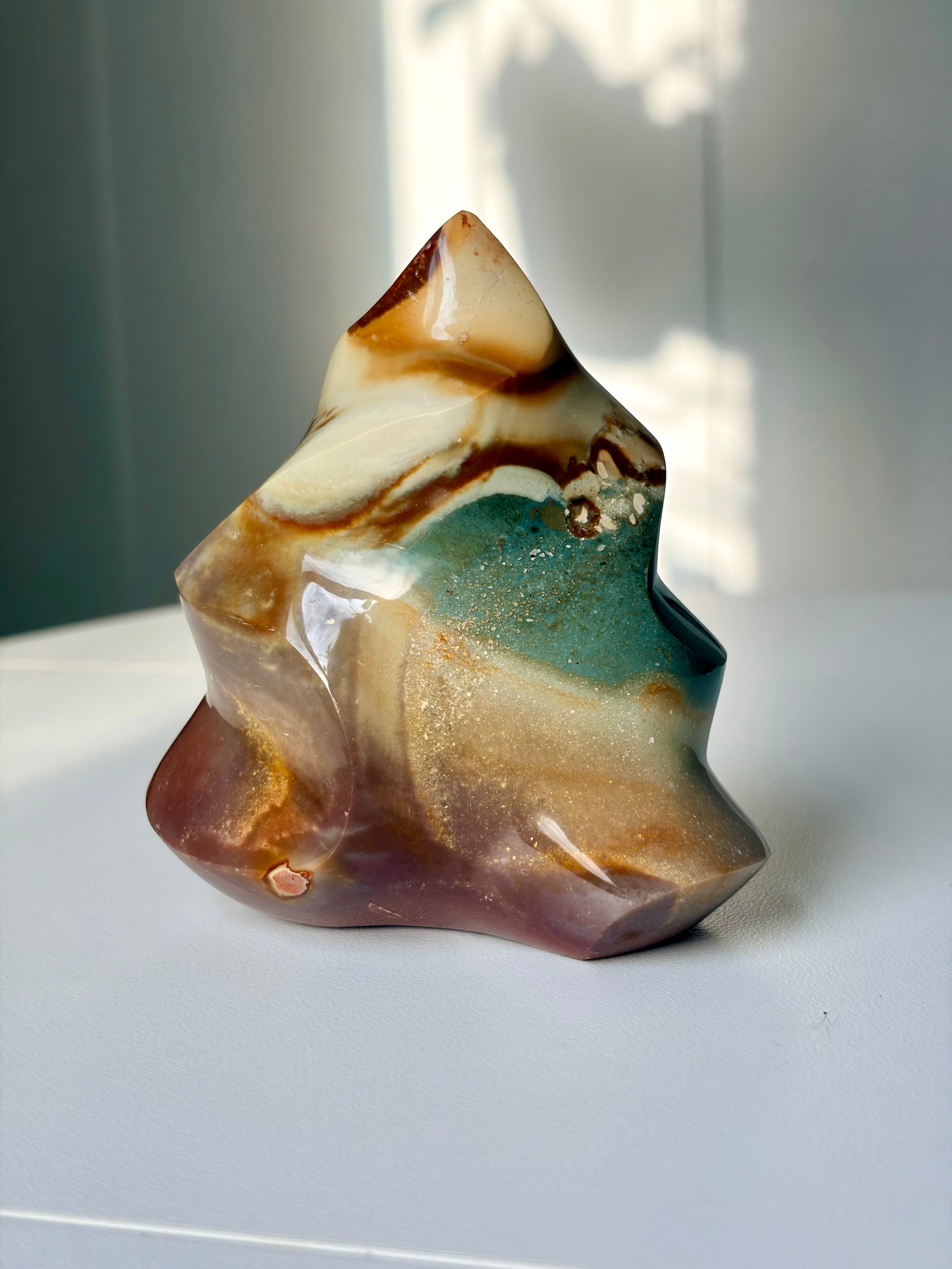 Polychrome Jasper Flame