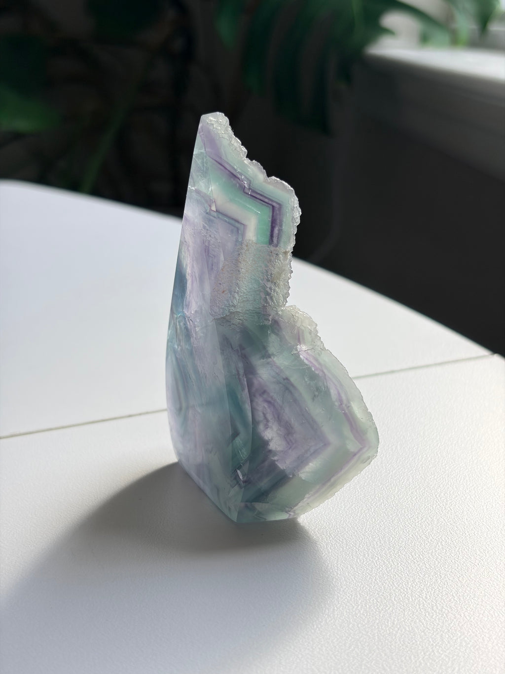 Fluorite Flame Carving