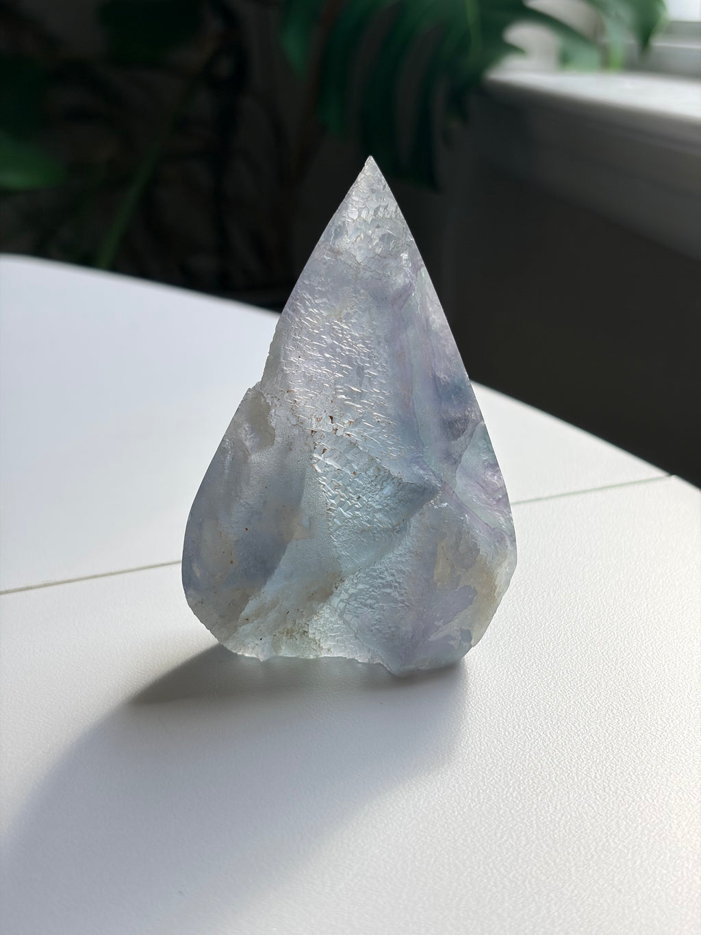 Fluorite Flame Carving