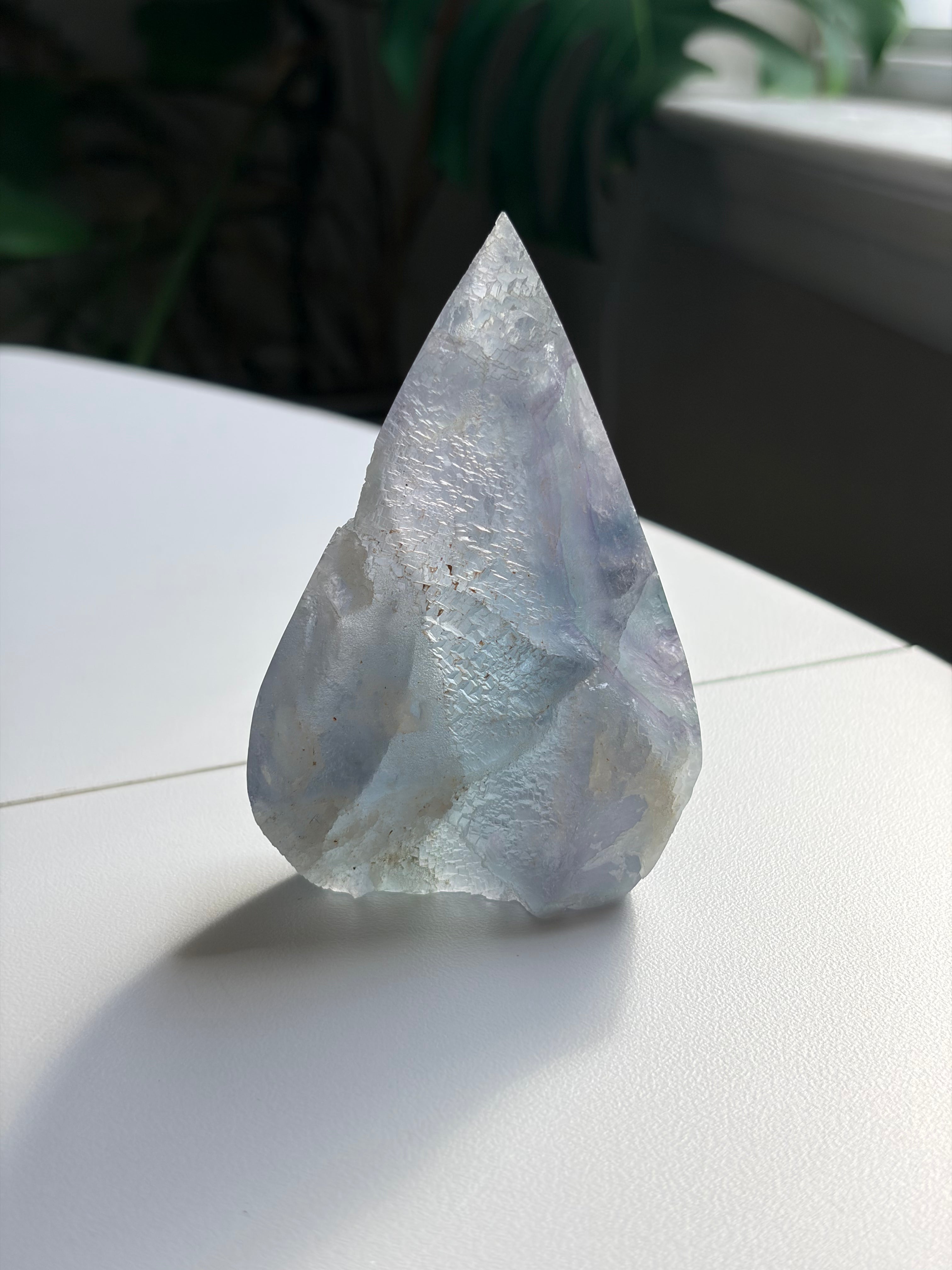 Fluorite Flame Carving