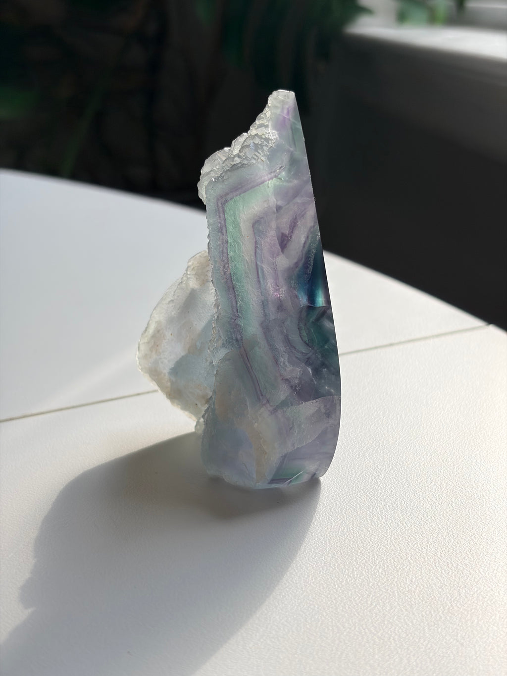 Fluorite Flame Carving