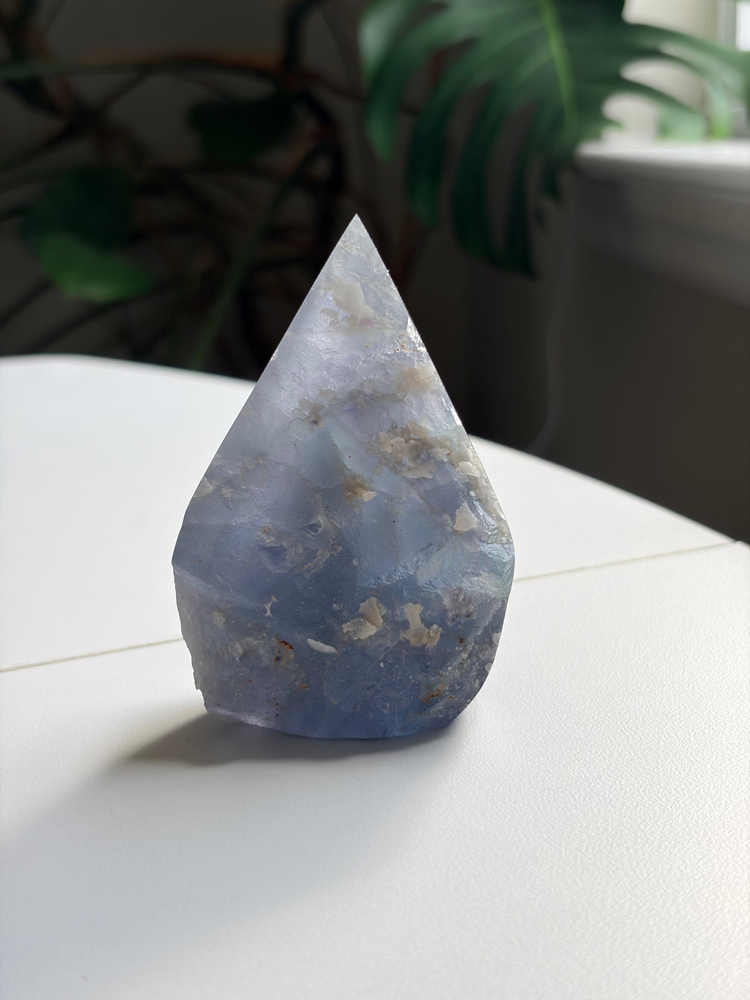 Fluorite Flame Carving