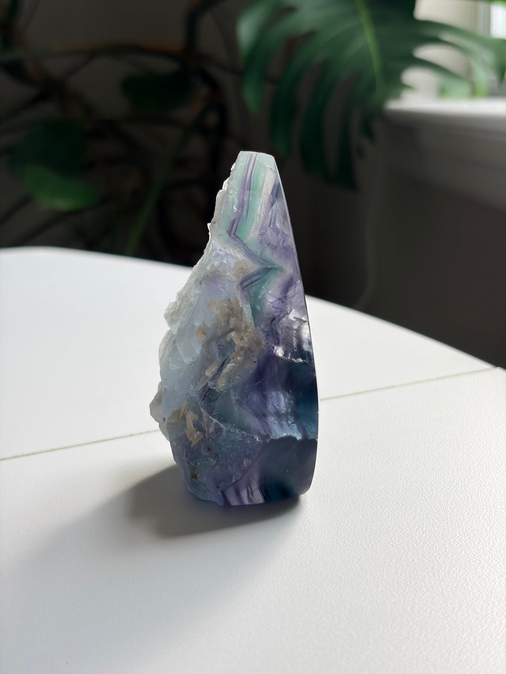Fluorite Flame Carving