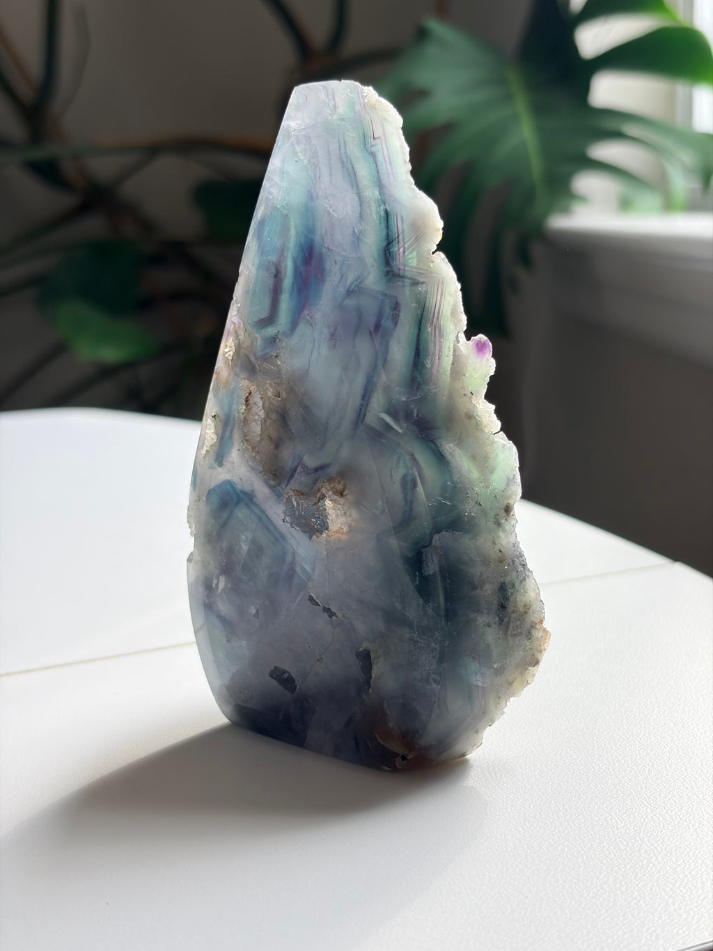 Fluorite Flame Carving