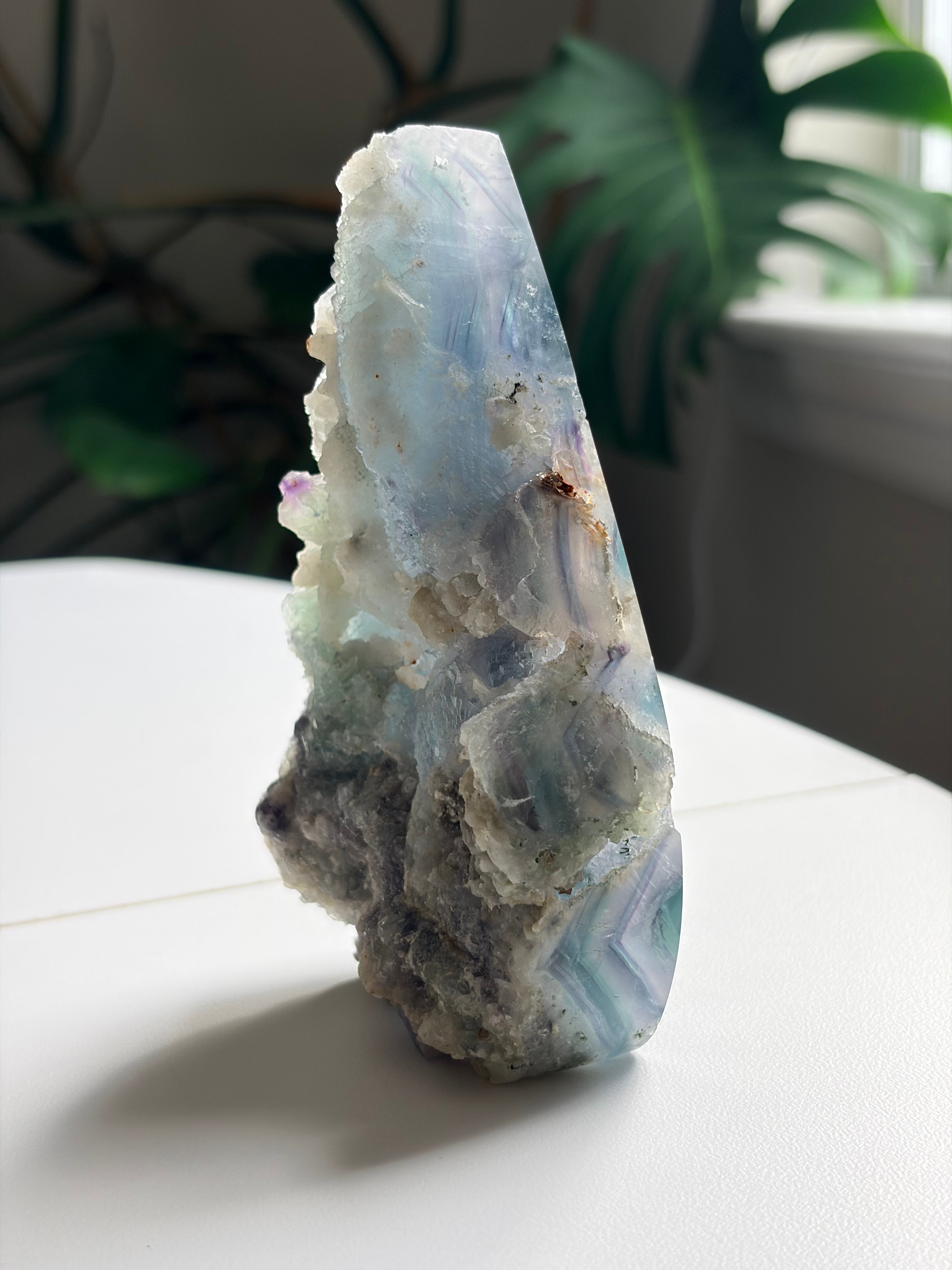 Fluorite Flame Carving