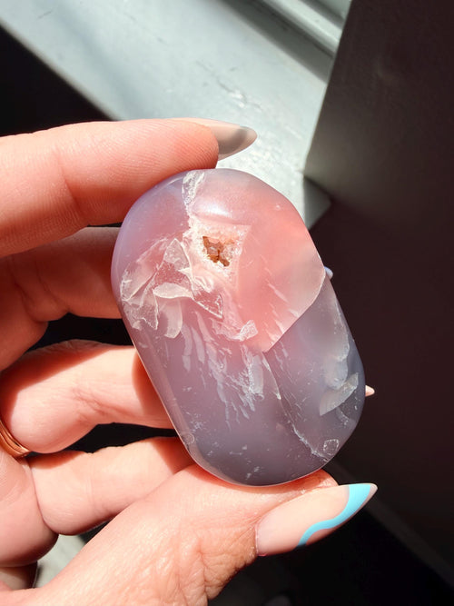 Beautiful Swazi Agate Palm Stone | Unique Earth-Toned Crystal for Meditation & Healing